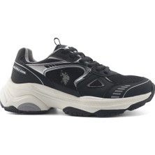 U.S. Polo Assn. MERIDA 5FX Siyah Kadın Spor Ayakkabı