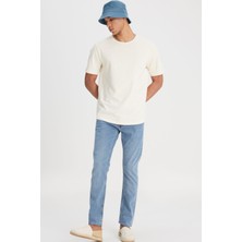 Lee Luke Slim Fit Dar Kesim Mavi Erkek Jean Pantolon