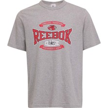 Reebok Gs Hs Tradıtıon Tee Gri Erkek Kısa Kol T-Shirt