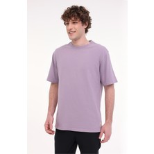 Lumberjack MB C NECK 11BS38 5FX Mor Erkek Kısa Kol T-Shirt