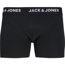Jack & Jones JACANTHONY TRUNKS 3 PACK Siyah Erkek Boxer