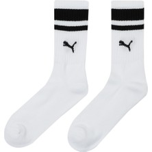 Puma CREW HERITAGE STRIPE Siyah Unisex Çorap