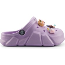 Lumberjack CHARIKA G 5FX Lila Kız Çocuk Sabo Terlik