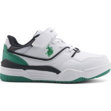 U.S. Polo Assn. Martell Jr 5fx Beyaz Erkek Çocuk Sneaker