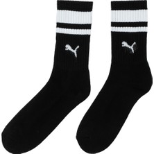 Puma CREW HERITAGE STRIPE Beyaz Unisex Çorap