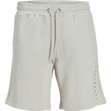 Jack & Jones Jpstestar Jj Sweat Shorts Bej Erkek Şort