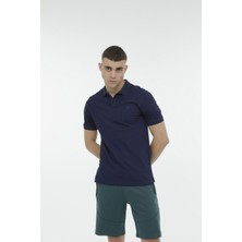 Lumberjack M-CT953 BASIC P.T-SH 4FX Lacivert Erkek Kısa Kol T-Shirt
