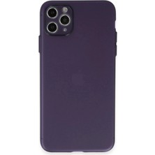 iPhone 11 Pro Kılıf Puma Silikon - Koyu Mor