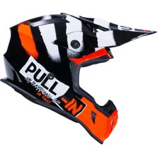 Pull In Master Race Trash Kask Trash Orange Beyaz Turuncu Siyah