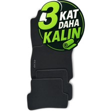 Renault Clio 4 2013 Uyumlu Oto Halı Paspas - Kalın Velur Malzeme