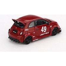 Mini Gt Abarth 595 Lb-Works x Abas Works Kırmızı 1/64 Model Araba