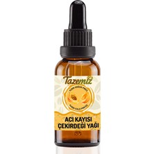 Tazemiz Acı Kayısı Çekirdeği Yağı -Soğuk Sıkım