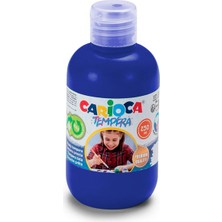 Carioca Tempera Suluboya Süper Yıkanabilir - 250 ml Parmak Boyası -Mavi