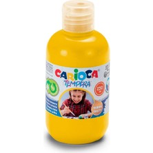 Carioca Tempera Suluboya Süper Yıkanabilir - 250 ml Parmak Boyası -Sarı