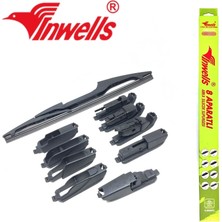 Inwells 8 Aparatli Muz Arka Silecek 300MM