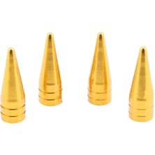 Aluminyum Sivri Sibop Kapagi Altin Sari 4 Lu 32MM