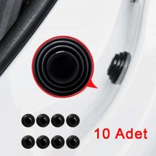 Araba Kapi Darbe Emici Stoper Ses Gurultu Onleyici 10 Lu Siyah