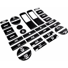 Caddy Touch Plus Teyp Tus Takimi Maun Kaplama Piano Black