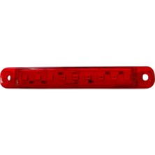 Kirmizi Parmak LED Dorse Lamba 9 Ledli 12 24V Kr2