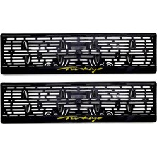 Turkiye Yazili Plastik Plakalik Plaka Altligi Citali 2 Li Sari