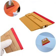 Miknatisli Keceli Ucgen Ragle Folyo Cam Filmi Cekme Aparati Kahverengi