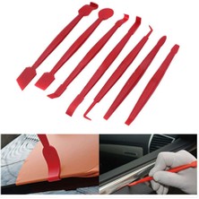 Araba Cam Filmi Etiket Sokme Kaplama Kazima Seti 7 Parca