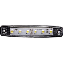 Beyaz Parmak LED Dorse Lamba 6 Ledli 12 24V