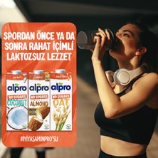 Alpro Şekersiz Badem Sütü 1 L Vegan Laktozsuz Bitkisel Bazlı