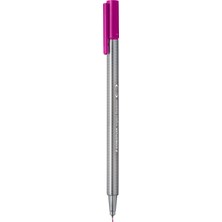 Staedtler & WizDesign 334 Triplus Fineliner – 0.3 Mm, Tek Renk 10’lu Kutu (Siyah, Kırmızı, Mavi, Turuncu, Yeşil, Fuşya, Kahverengi, Gri)