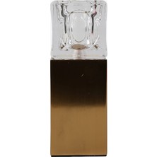 Paslanmaz Mumluk Copper L 9X9X24.5CM