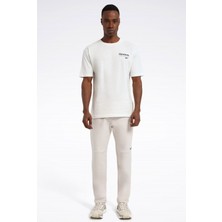 Reebok RI BRAND PROUD GFX SS TEE Ekru Erkek Kısa Kol T-Shirt