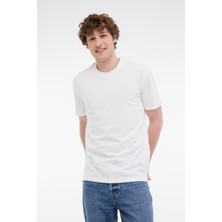 Only & Sons Onslevı Lıfe Reg Text Beyaz Erkek T-Shirt 22028147