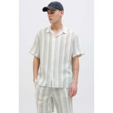 Jack & Jones JOREASTER PATRAS RESORT Beyaz Erkek Gömlek