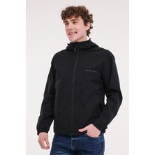 Jack & Jones JORVESTERBRO HOOD JACKET Siyah Erkek Ceket