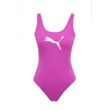 Puma Swımsuıt 1p Mor Kadın Deniz Şortu