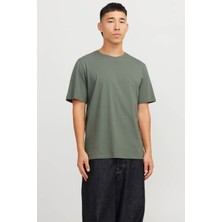 Jack & Jones JJEORGANIC BASIC TEE SS O Yeşil Erkek Kısa Kol T-Shirt