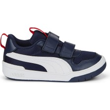 Puma Multiflex Mesh V PS Lacivert Erkek Çocuk Koşu Ayakkabısı