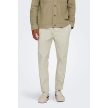 Only & Sons Only&Sons ONSLINUS CROP 0007 COT LI Kahverengi Erkek Pantolon