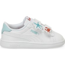 Puma Smash 3.0 Beyaz Kız Çocuk Sneaker