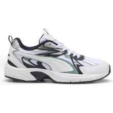 Puma Milenio Tech Erkek Günlük Yürüyüş Ayakkabısı Kauçuk Taban Suni Deri ve Tekstil Malzeme