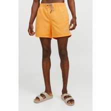 Jack & Jones JPSTFIJI JJSWIM SOLID LY Turuncu Erkek Deniz Şortu