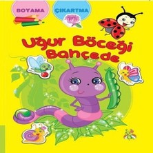 Koloni Çocuk Uğur Böceği Bahçede