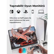 15.6" Full Hd 60hz Type-C Taşınabilir Monitör