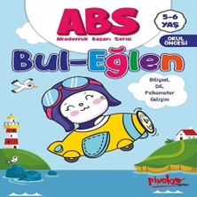 Pinokyo Yayınları Abs 5-6 Yaş Bul-Eğlen