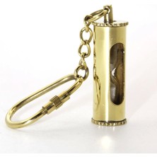 Pirinç Kumsaati Anahtarlık KSK2109 - Lisinya