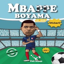 Yeti Kitap Mbappe Boyama Kitabı