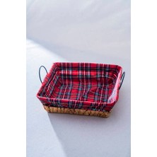 Kare  Ekmek Sepeti 26 cm