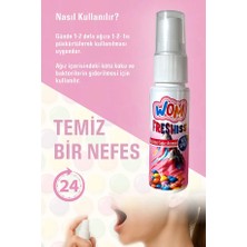 Wom Ağız Spreyi, Ağız Kokusu Önleyici Sprey, Propolis Katkılı, 20ML, Alkolsüz,big Babol(Sakız)