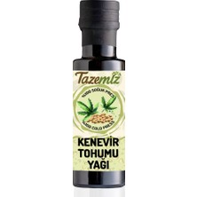 Tazemiz Kendir Tohumu Yağı 100ML - Soğuk Pres