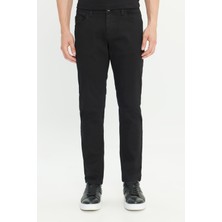 ALTINYILDIZ CLASSICS Erkek Siyah 360 Derece Her Yöne Esneyen Rahat Slim Fit Dar Kesim Pantolon